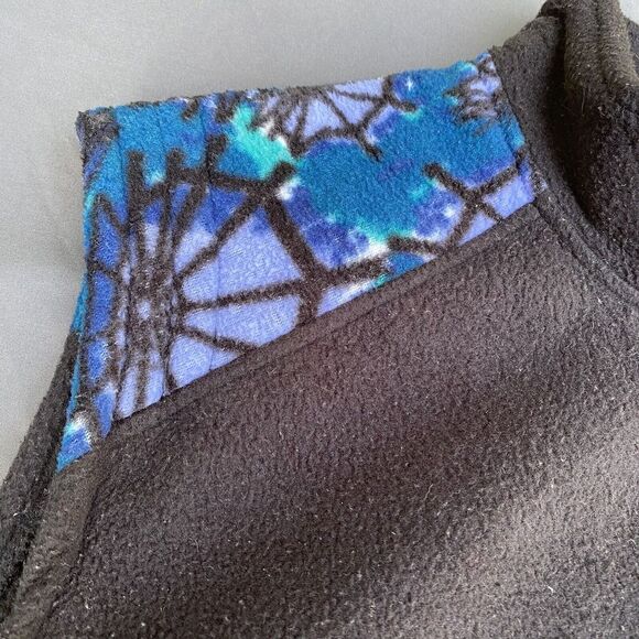 VTG SPYDER Mens M Fleece Vest Rare Web Shoulders 90s Full Zip USA Made - Picture 6 of 10